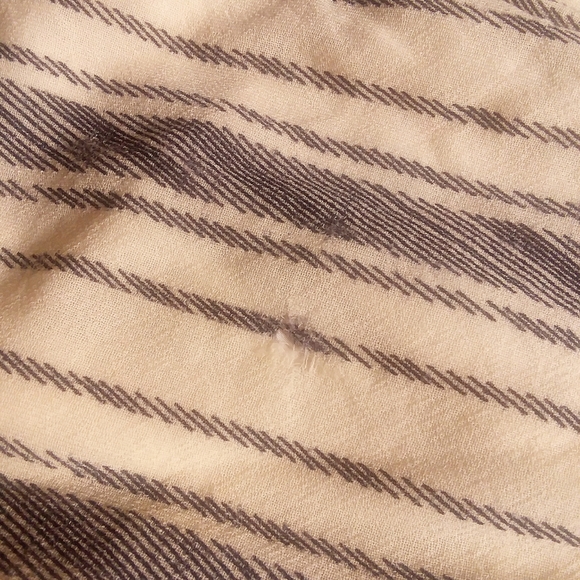 Vintage Pauline Trigere 10 Vertical Striped Dress - Picture 11 of 13